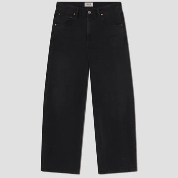 Low Curve Jean In Black Tar - Picture 11 of 11